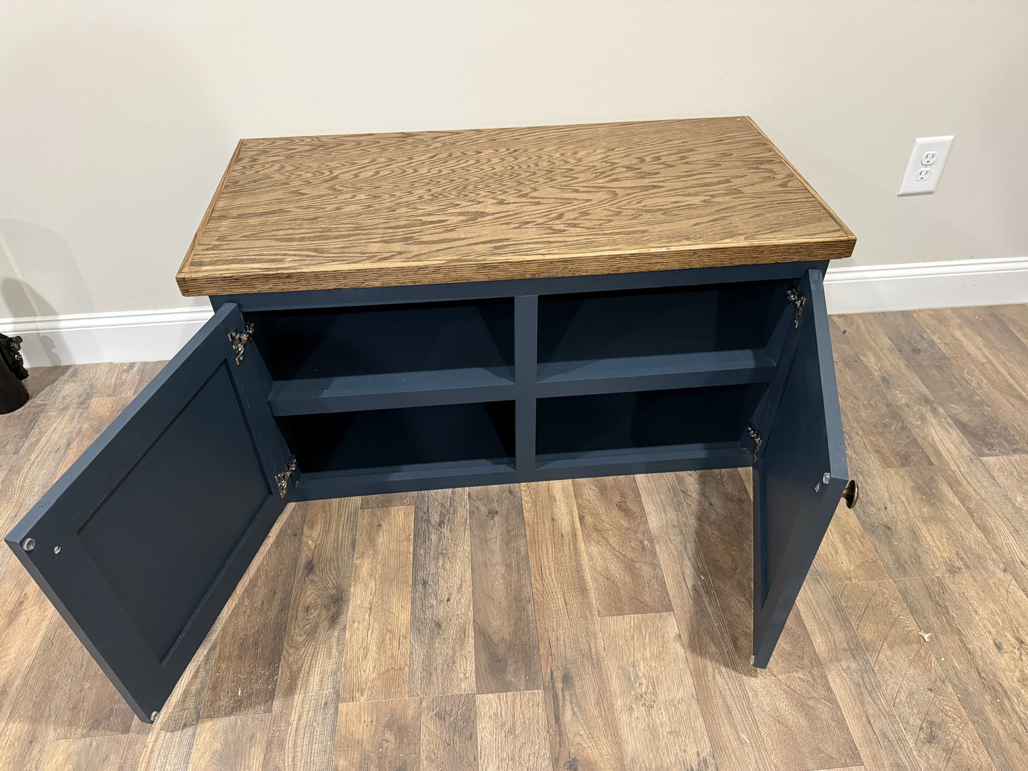 The Decatur Halltree || Entryway Mudroom Storage Lockers with Bench and Hooks